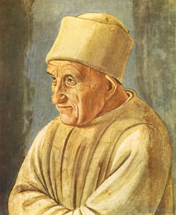 Filippino Lippi Oil Painting - Portrait of an Old Man 1485