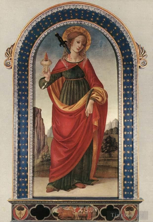 Filippino Lippi Oil Painting - St Lucy