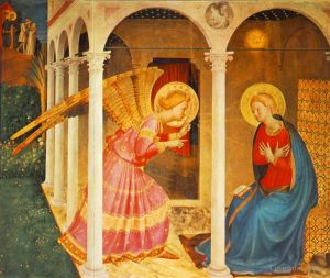 Artist Fra Angelico's Work - Annunciation