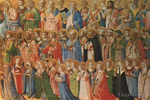 Artist Fra Angelico's Work - Christ Glorified In The Court Of Heaven