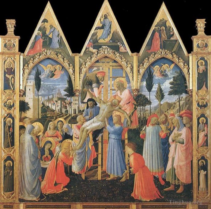 Fra Angelico Various Paintings - Deposition