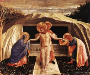 Artist Fra Angelico's Work - Entombment