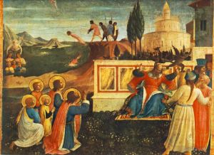 Artist Fra Angelico's Work - Saint Cosmas And Saint Damian Condamned