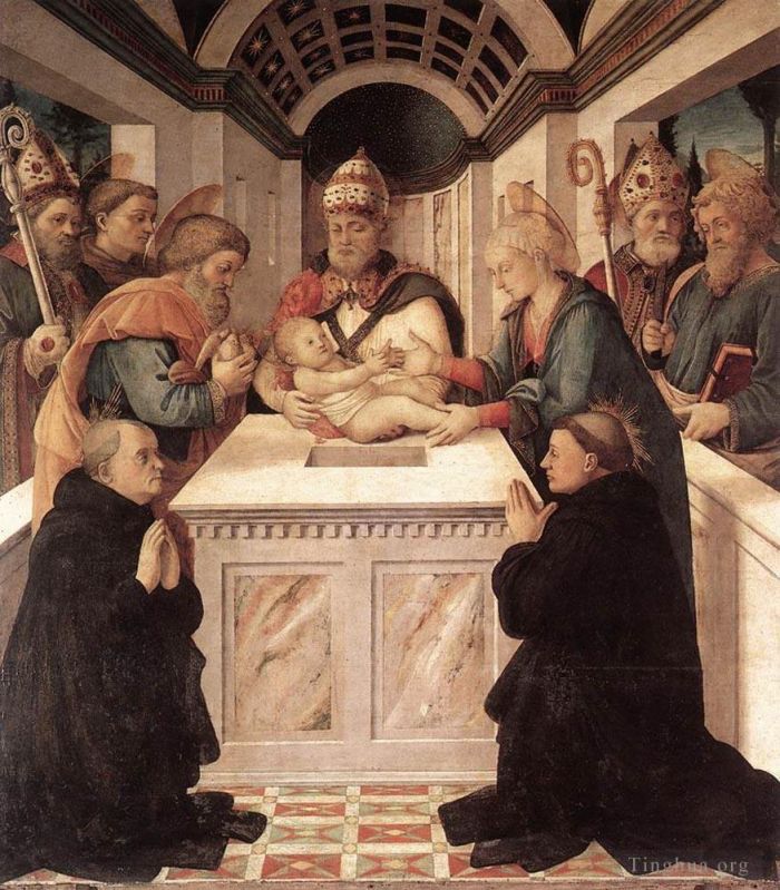 Fra Filippo Lippi Various Paintings - Circumcision