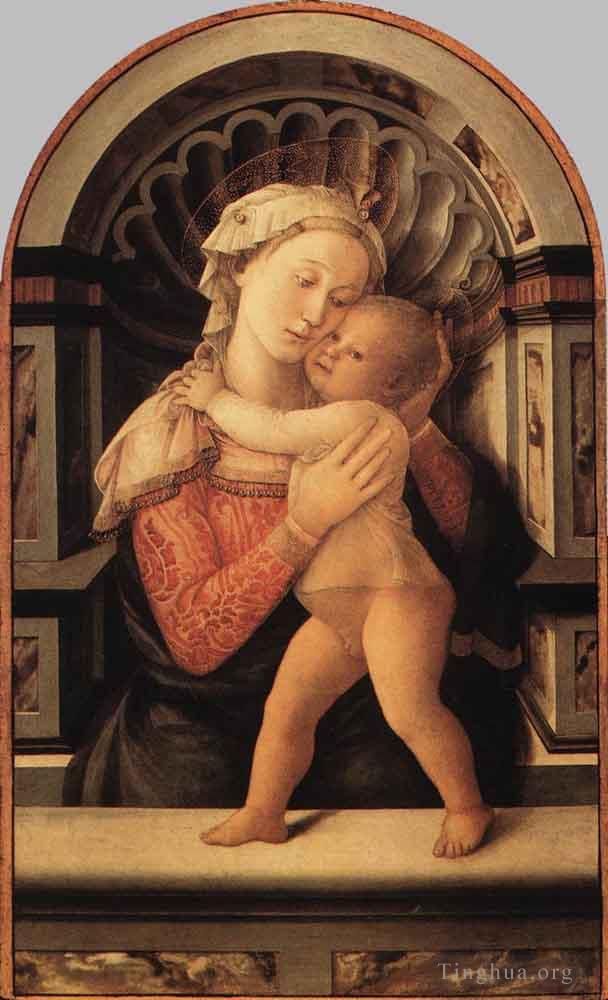 Fra Filippo Lippi Various Paintings - Madonna And Child