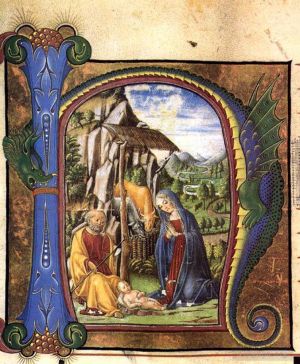 Artist Francesco di Giorgio's Work - Nativity 1460