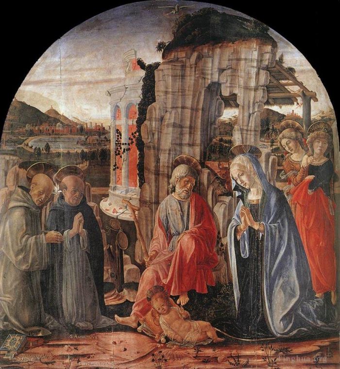 Francesco di Giorgio Various Paintings - Nativity 1475