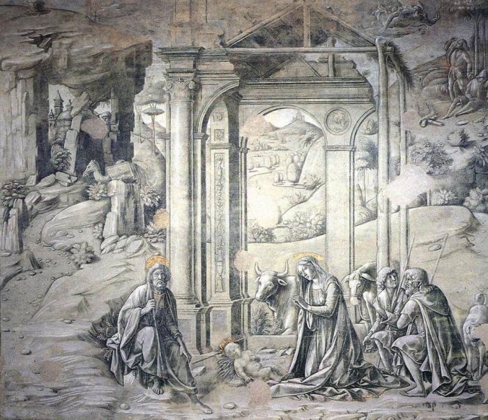 Francesco di Giorgio Various Paintings - Nativity 1488