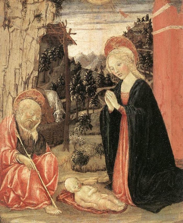 Francesco di Giorgio Various Paintings - Nativity