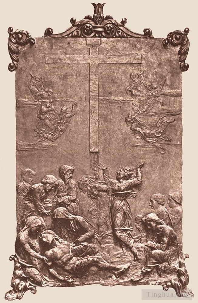 Francesco di Giorgio Sculpture - Deposition From The Cross