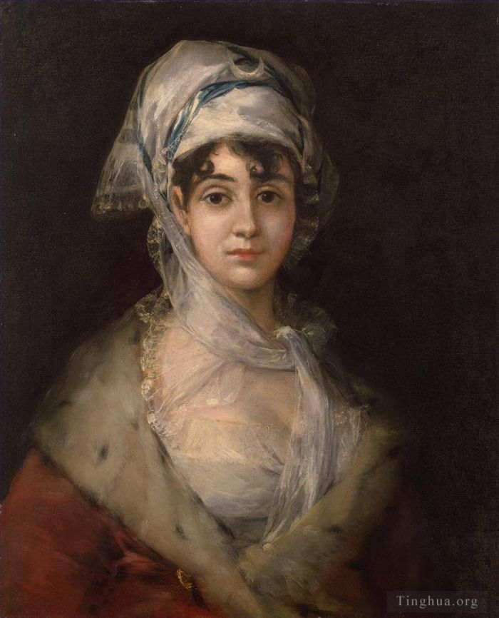 Francisco Goya Oil Painting - Actress Antonia Zarate