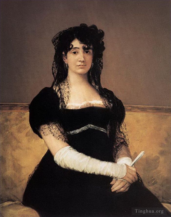 Francisco Goya Oil Painting - Antonia Zarate
