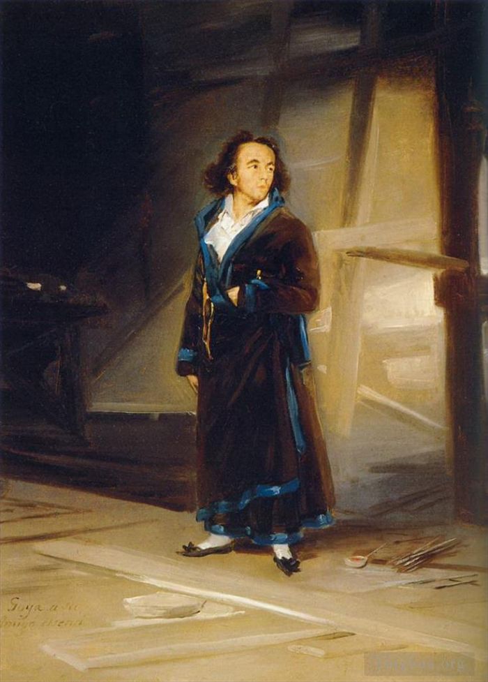 Francisco Goya Oil Painting - Asensio Julia