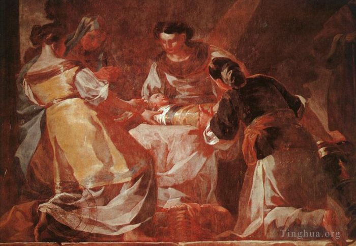 Francisco Goya Oil Painting - Birth of the Virgin