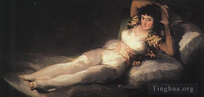 Francisco Goya Oil Painting - Clothed Maja