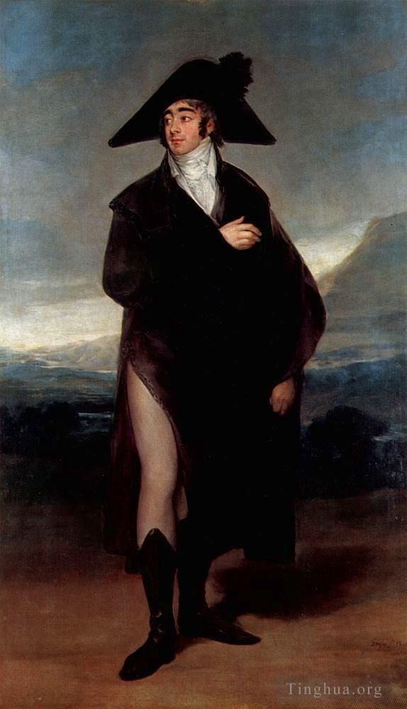 Francisco Goya Oil Painting - Count Fernand Nunez VII