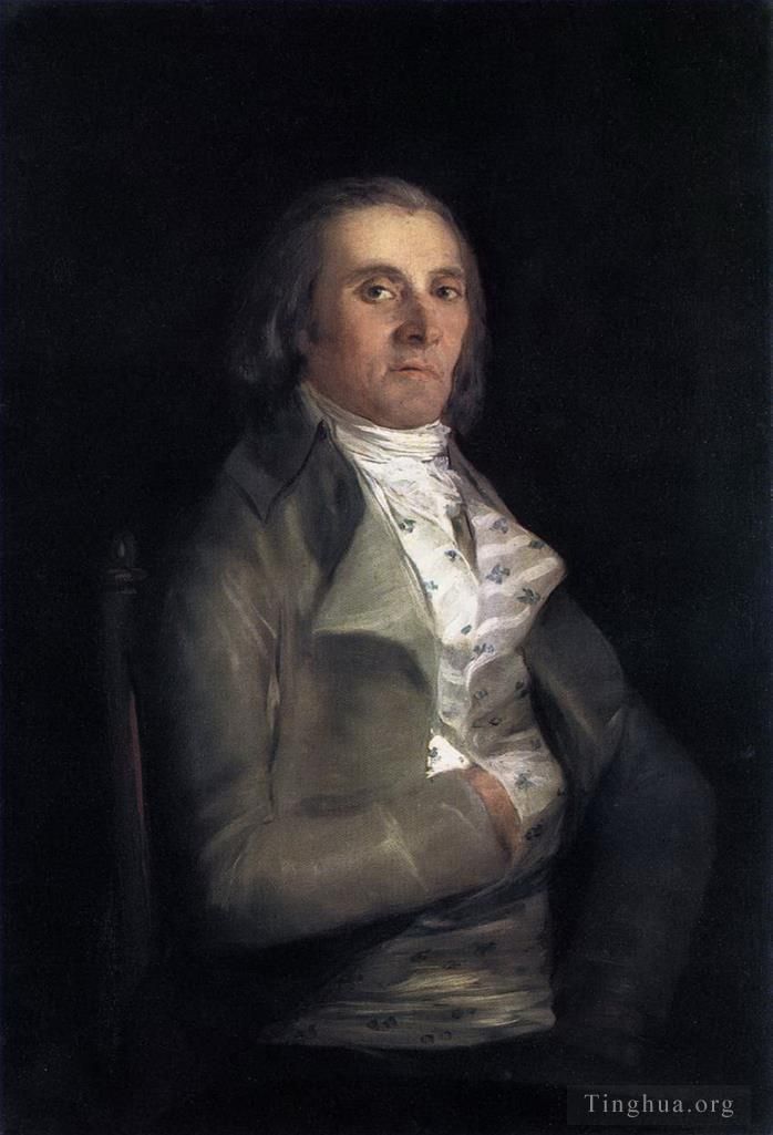 Francisco Goya Oil Painting - Don Andres del Peral