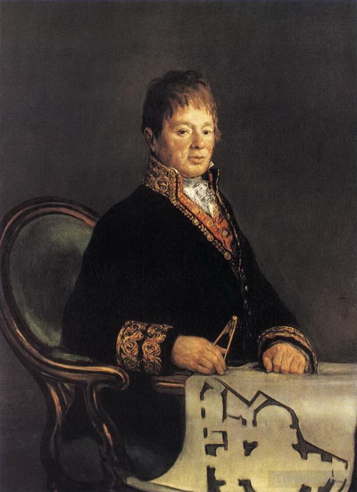 Francisco Goya Oil Painting - Don Juan Antonio Cuervo