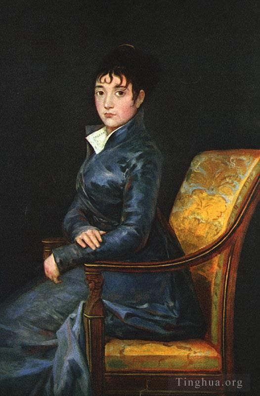 Francisco Goya Oil Painting - Dona Teresa Sureda