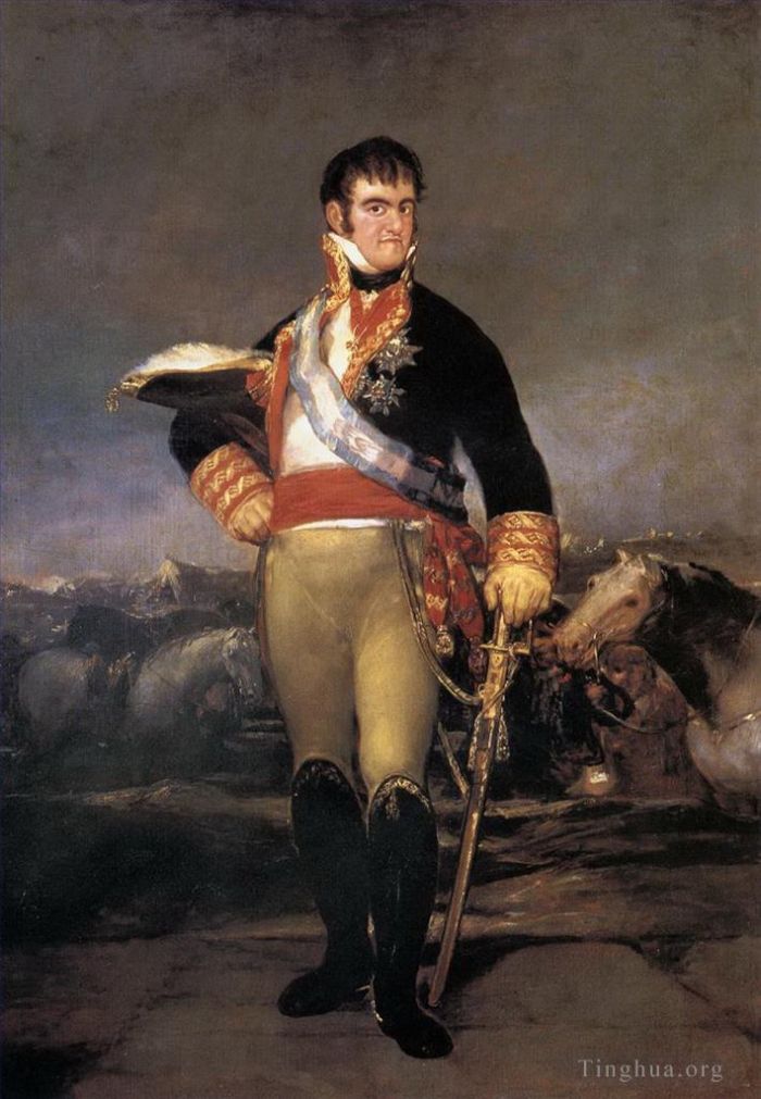 Francisco Goya Oil Painting - Ferdinand VII