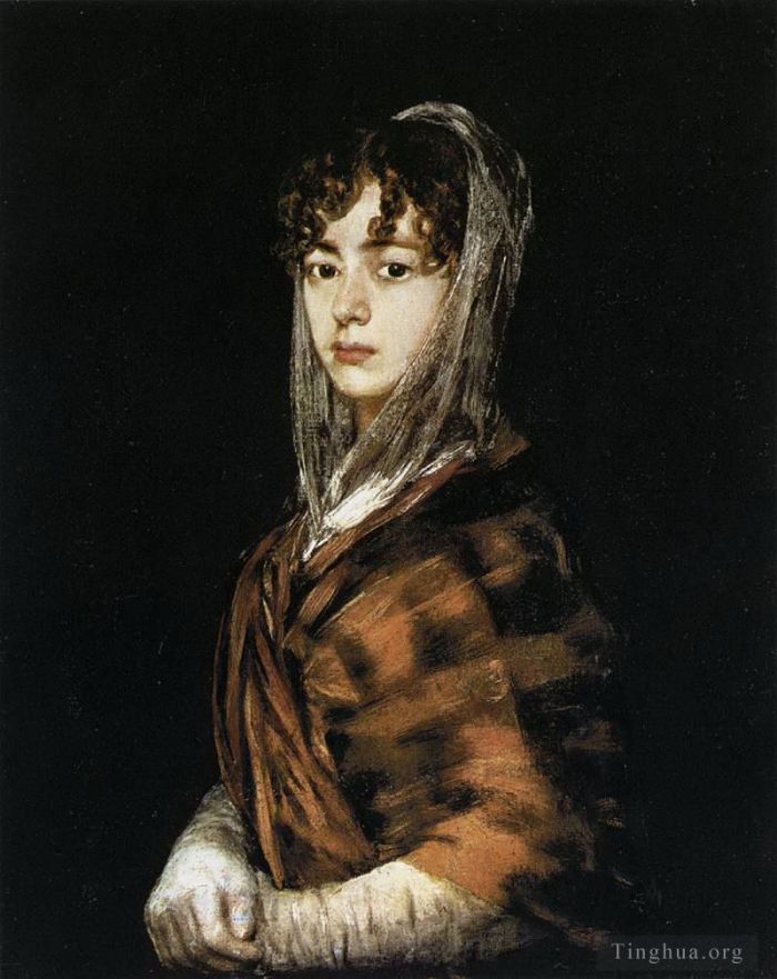 Francisco Goya Oil Painting - Francisca Sabasa y Garcia