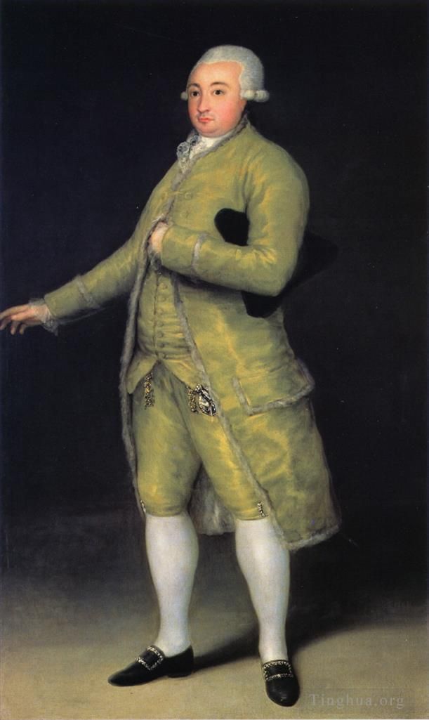 Francisco Goya Oil Painting - Francisco de Cabarrus