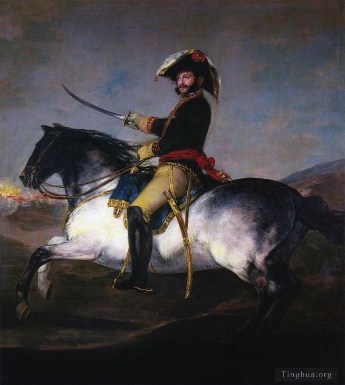 Francisco Goya Oil Painting - General Jose de Palafox