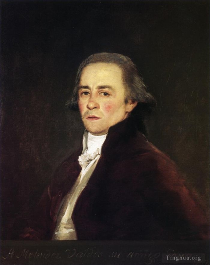 Francisco Goya Oil Painting - Juan Antonio Melendez Valdes