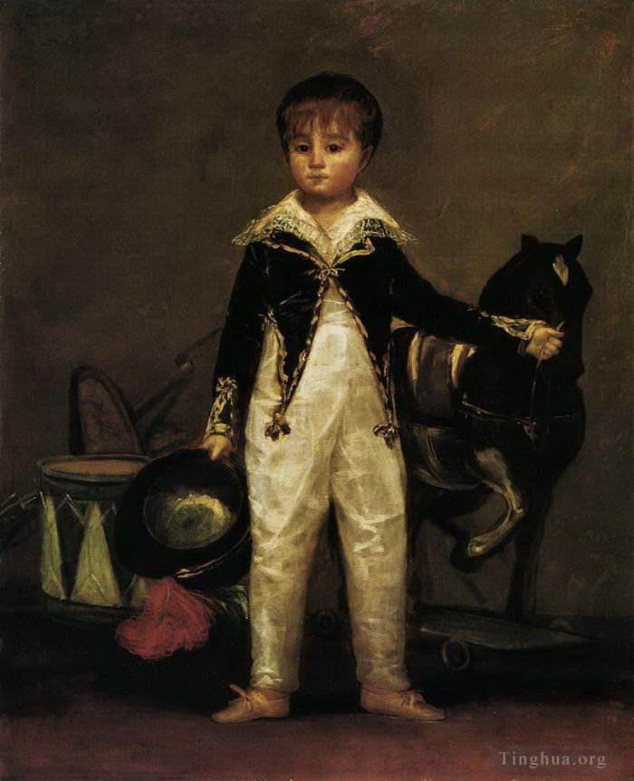 Francisco Goya Oil Painting - Pepito Costa and Bonells
