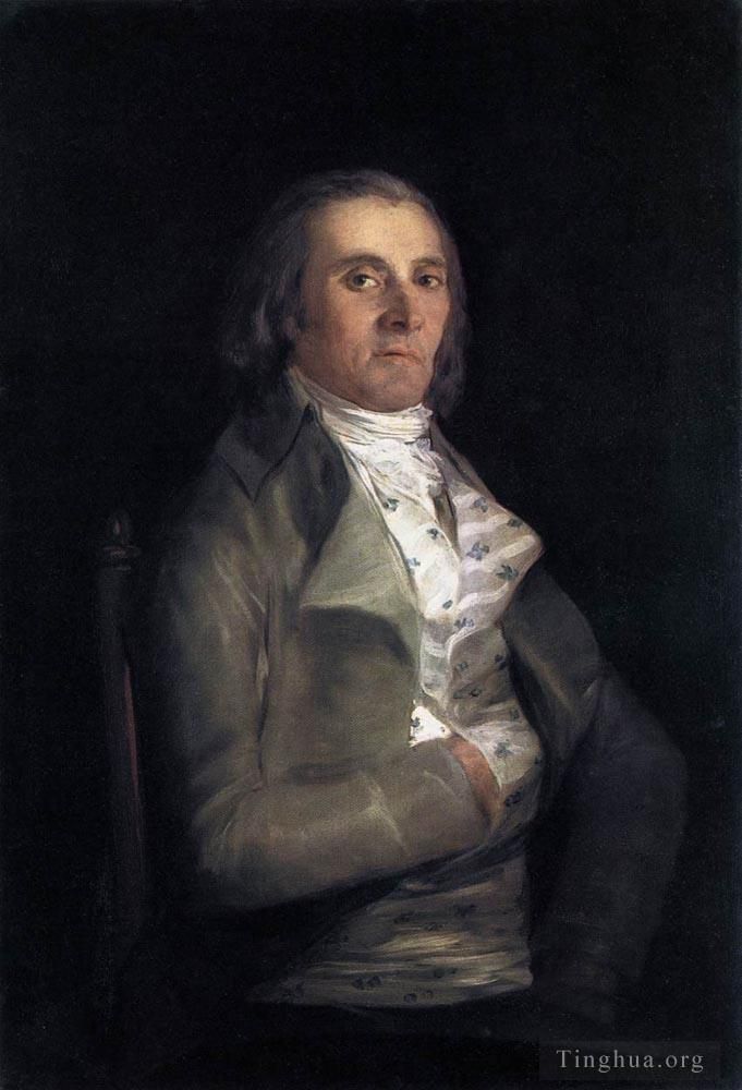 Francisco Goya Oil Painting - Portrait of Andres del Peral