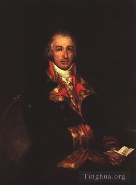 Francisco Goya Oil Painting - Portrait of Don Jose Queralto