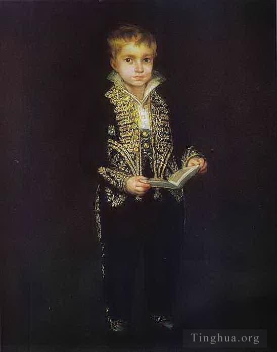 Francisco Goya Oil Painting - Portrait of Victor Guye