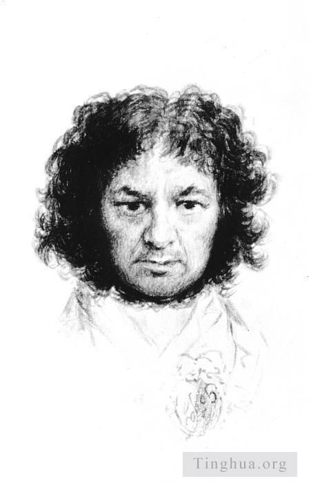 Francisco Goya Oil Painting - Self Portrait