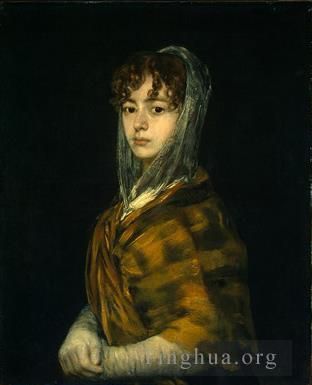 Francisco Goya Oil Painting - Senora Sabasa Garcia