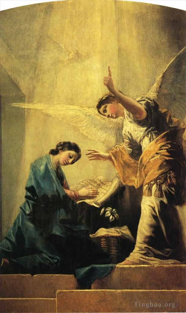 Francisco Goya Oil Painting - The Annunciation