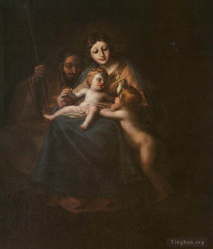 Francisco Goya Oil Painting - The Holy Family