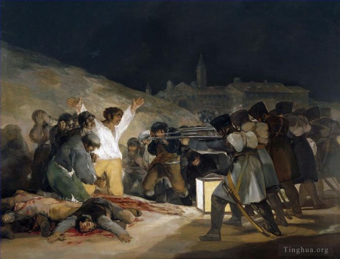 Francisco Goya Oil Painting - The Third of May 1808