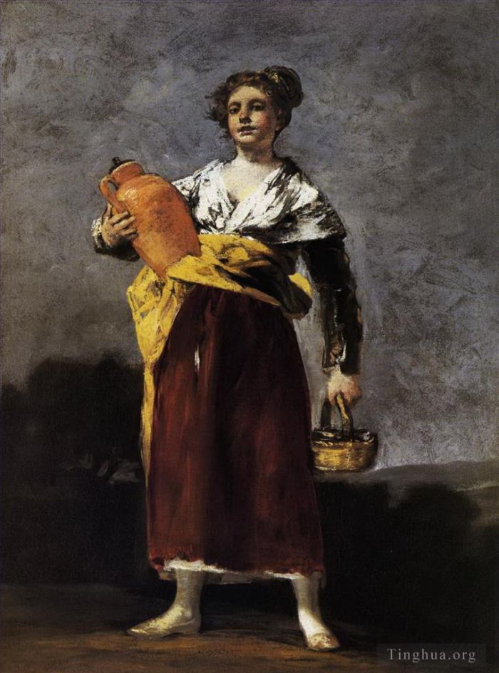 Francisco Goya Oil Painting - Water Carrier
