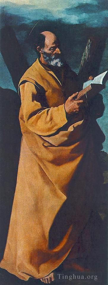 Francisco de Zurbaran Oil Painting - Apostle St Andrew