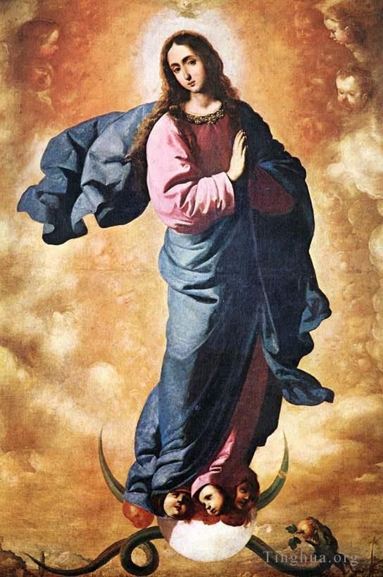 Francisco de Zurbaran Oil Painting - Immaculate Conception