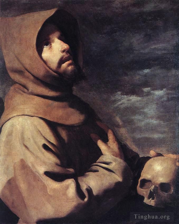 Francisco de Zurbaran Oil Painting - St Francis
