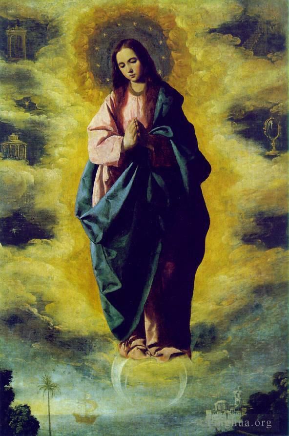 Francisco de Zurbaran Oil Painting - The Immaculate Conception