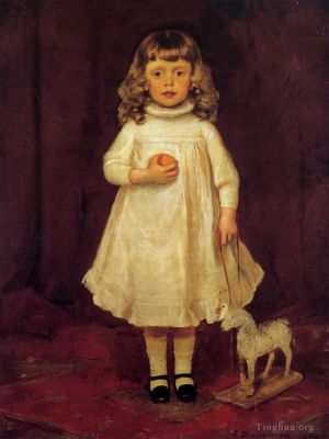 Artist Frank Duveneck's Work - F B Duveneck as a Child
