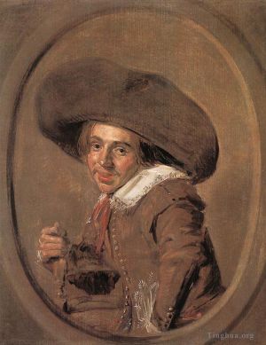 Artist Frans Hals's Work - A Young Man In A Large Hat