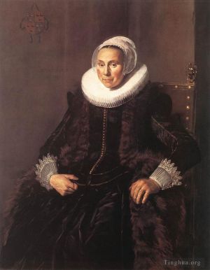 Artist Frans Hals's Work - Cornelia Claesdr Vooght