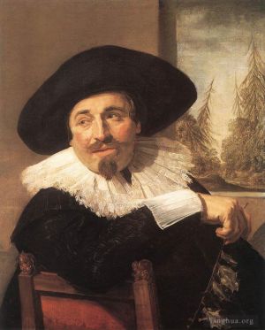 Artist Frans Hals's Work - Isaac Abrahamsz Massa
