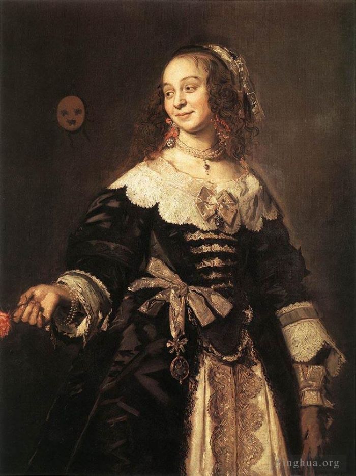 Frans Hals Oil Painting - Isabella Coymans