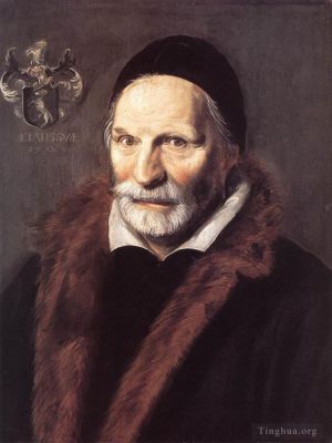 Artist Frans Hals's Work - Jacobus Zaffius