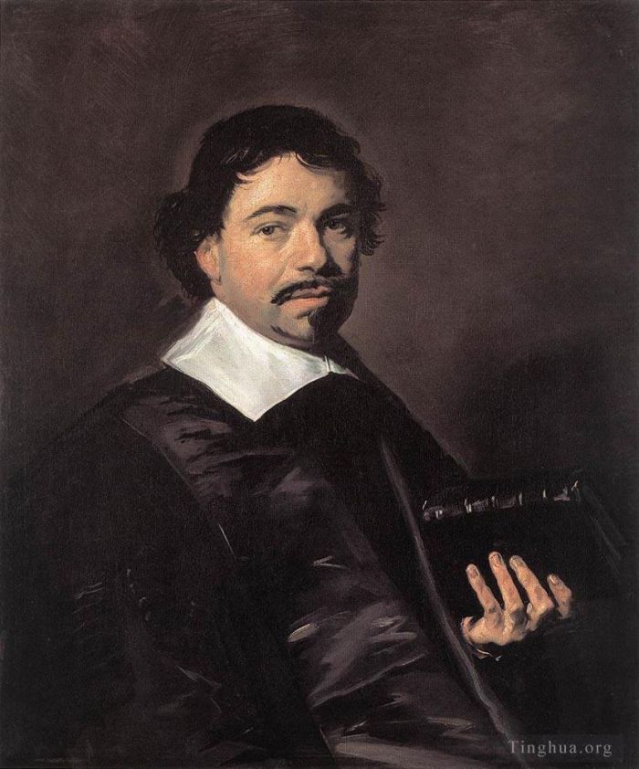 Frans Hals Oil Painting - Johannes Hoornbeek