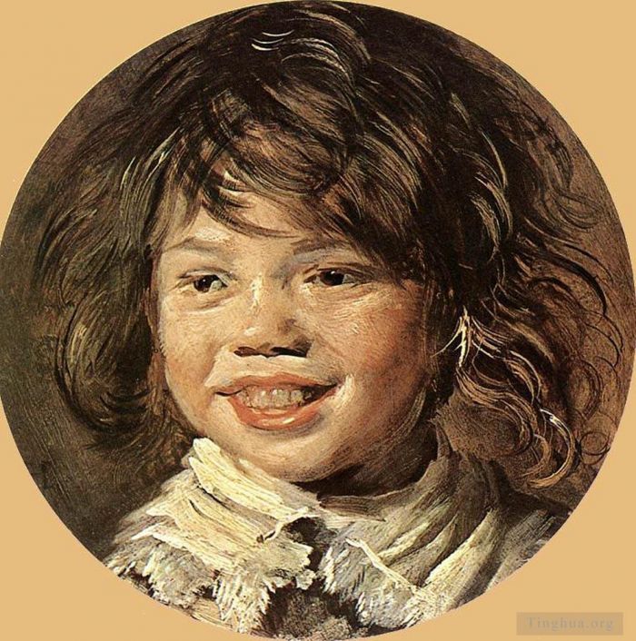 Frans Hals Oil Painting - Laughing Child